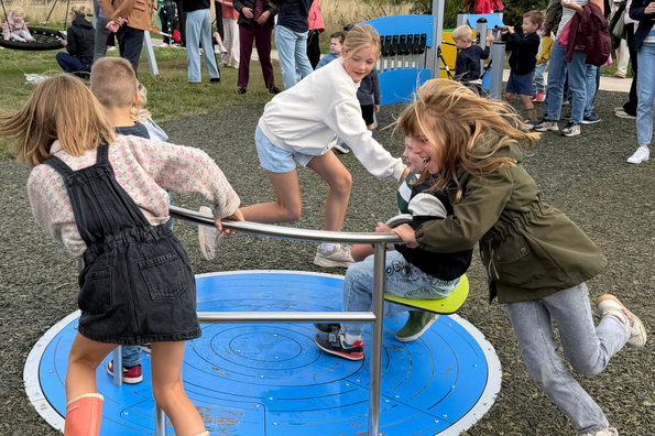 Inclusieve speeltuin woonwijk Evergem Danneels