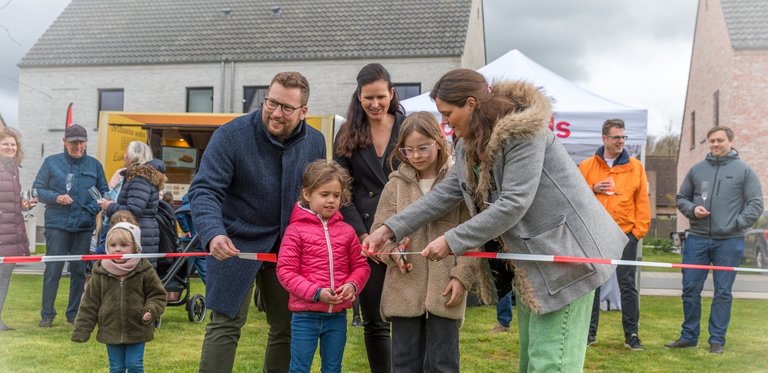 Opening nieuwe speeltuin in Lievegem