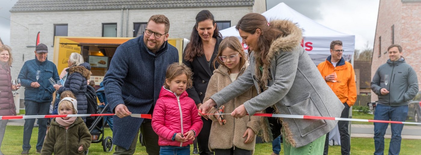 Opening nieuwe speeltuin in Lievegem