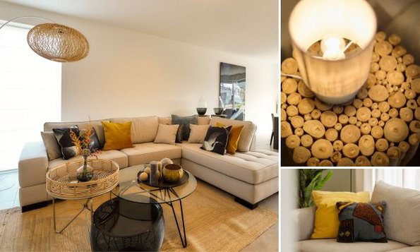 Herstelementen in huis