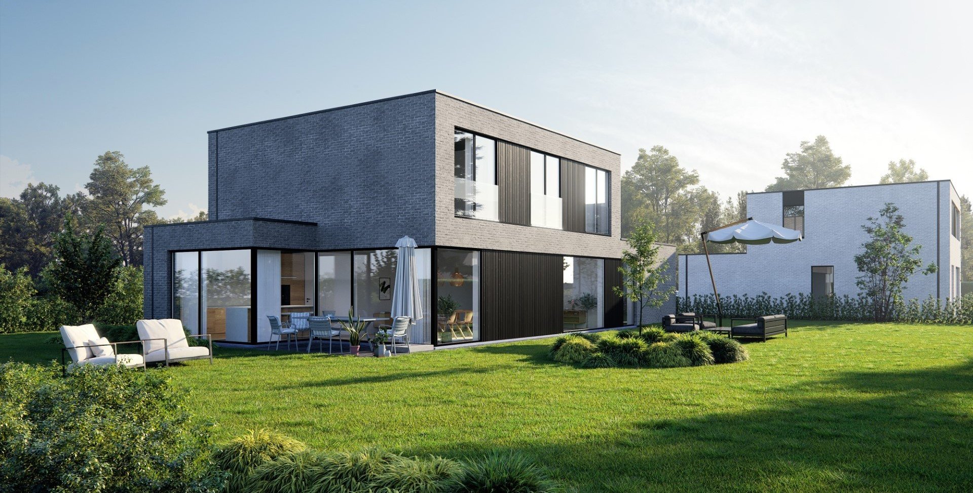 .d Open bebouwing met ruime tuin