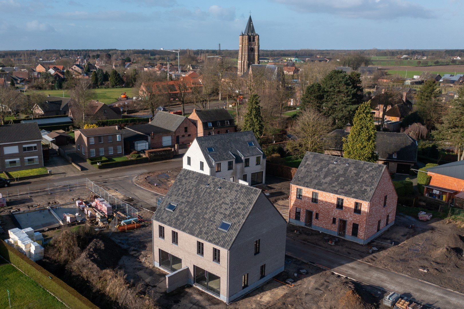 .d Nieuwbouw in Ravels
