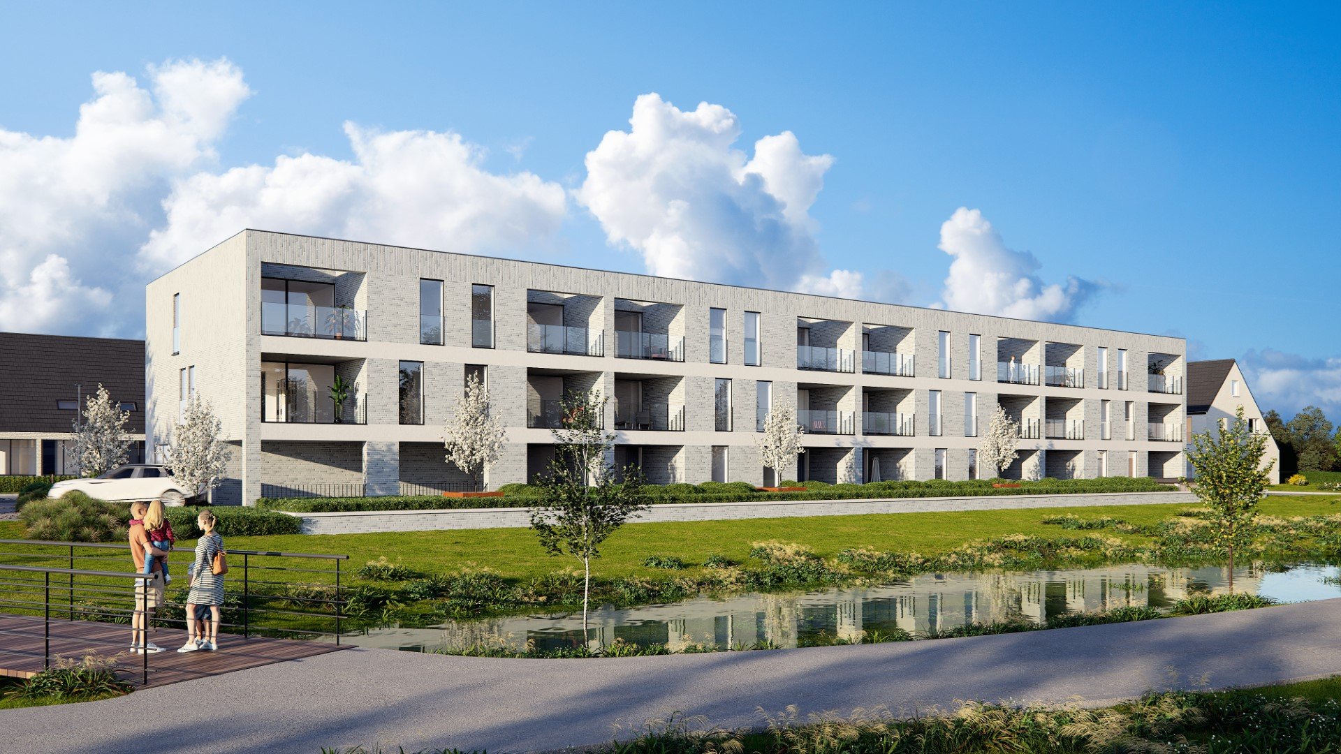 .d Wevelgem Parkstraat Appartement te koop Wevelgem