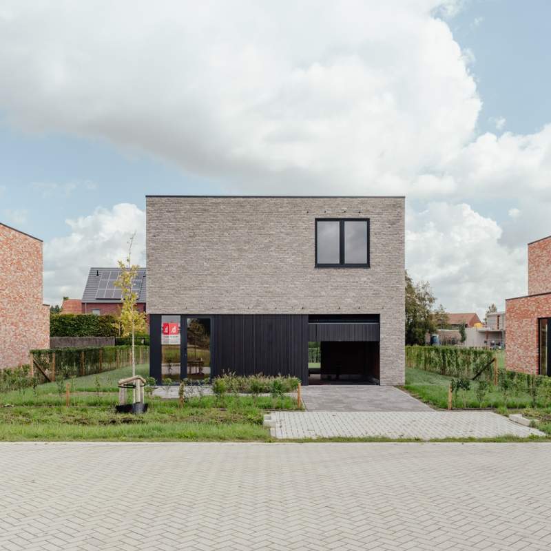 Energiezuinige open bebouwing in nieuwe buurt