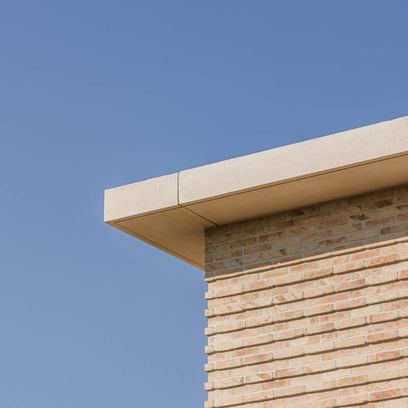Energiezuinige halfopen bebouwing met zuid gerichte tuin