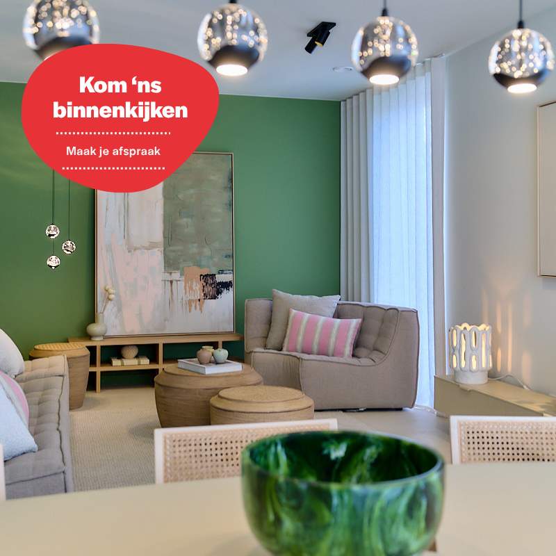 Nieuwbouwwoningen met tuin en groot terras in Ingooigem