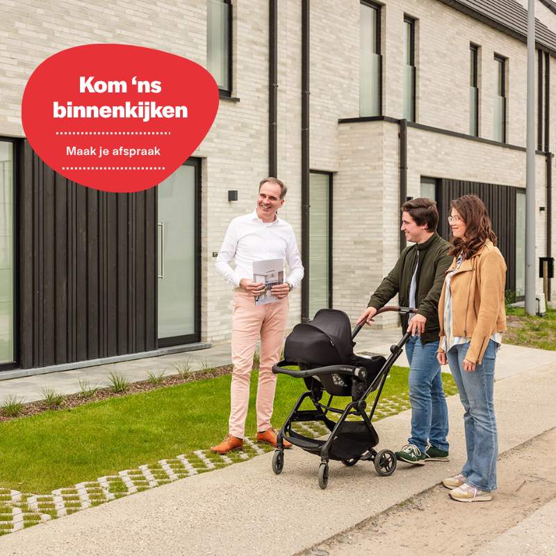 Nieuwbouwwoningen te koop in Evergem – snel woonklaar