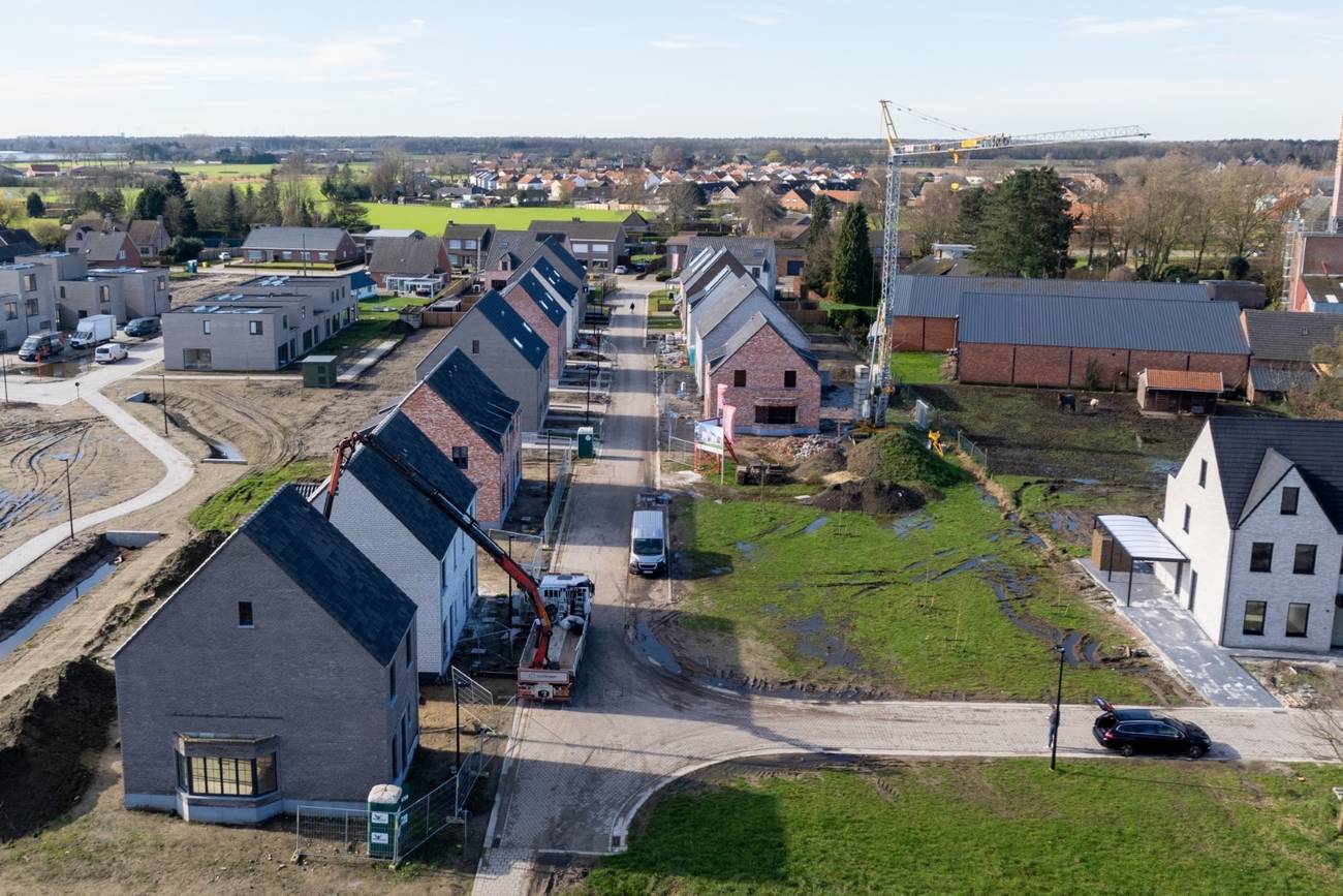 Nieuwbouw huis in Ravels