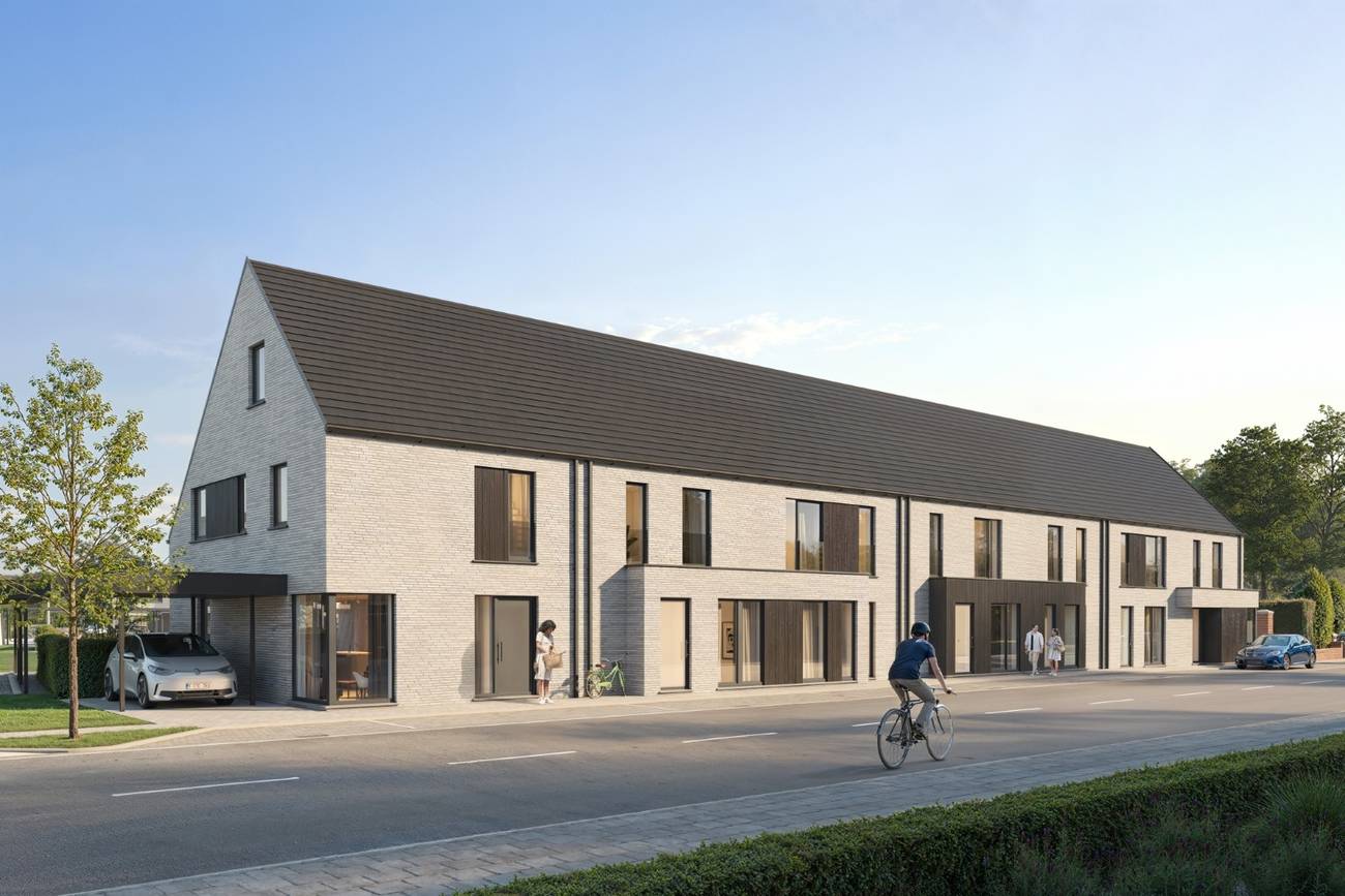 Nieuwbouw huis in Ruddervoorde