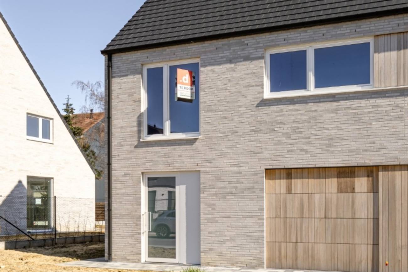 Nieuwbouw huis in Wevelgem