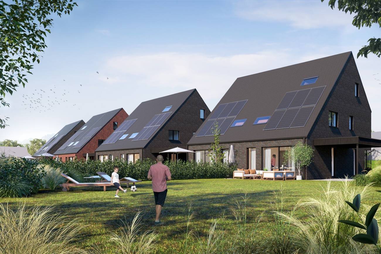 Nieuwbouw huis in Lint