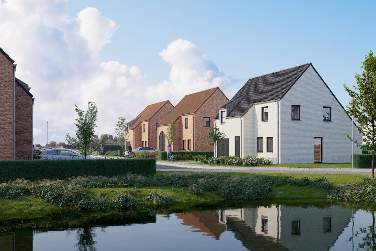 Nieuwbouw huis in Veurne