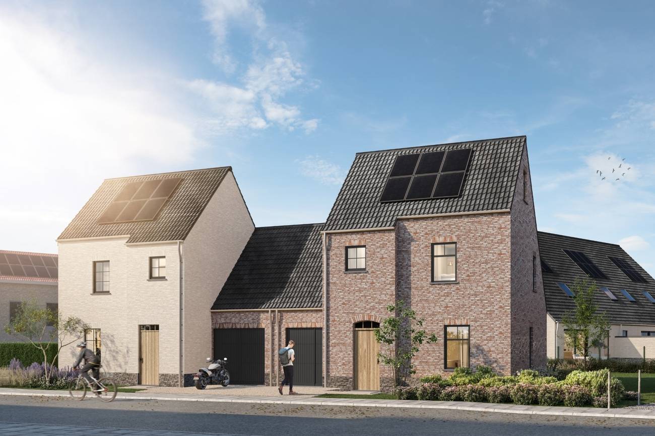 Nieuwbouw huis in Wielsbeke