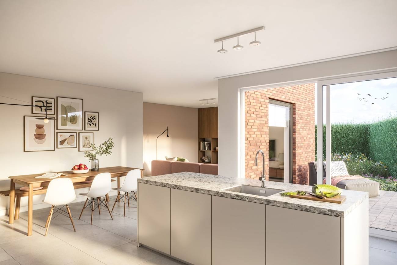 Nieuwbouw huis in Zele