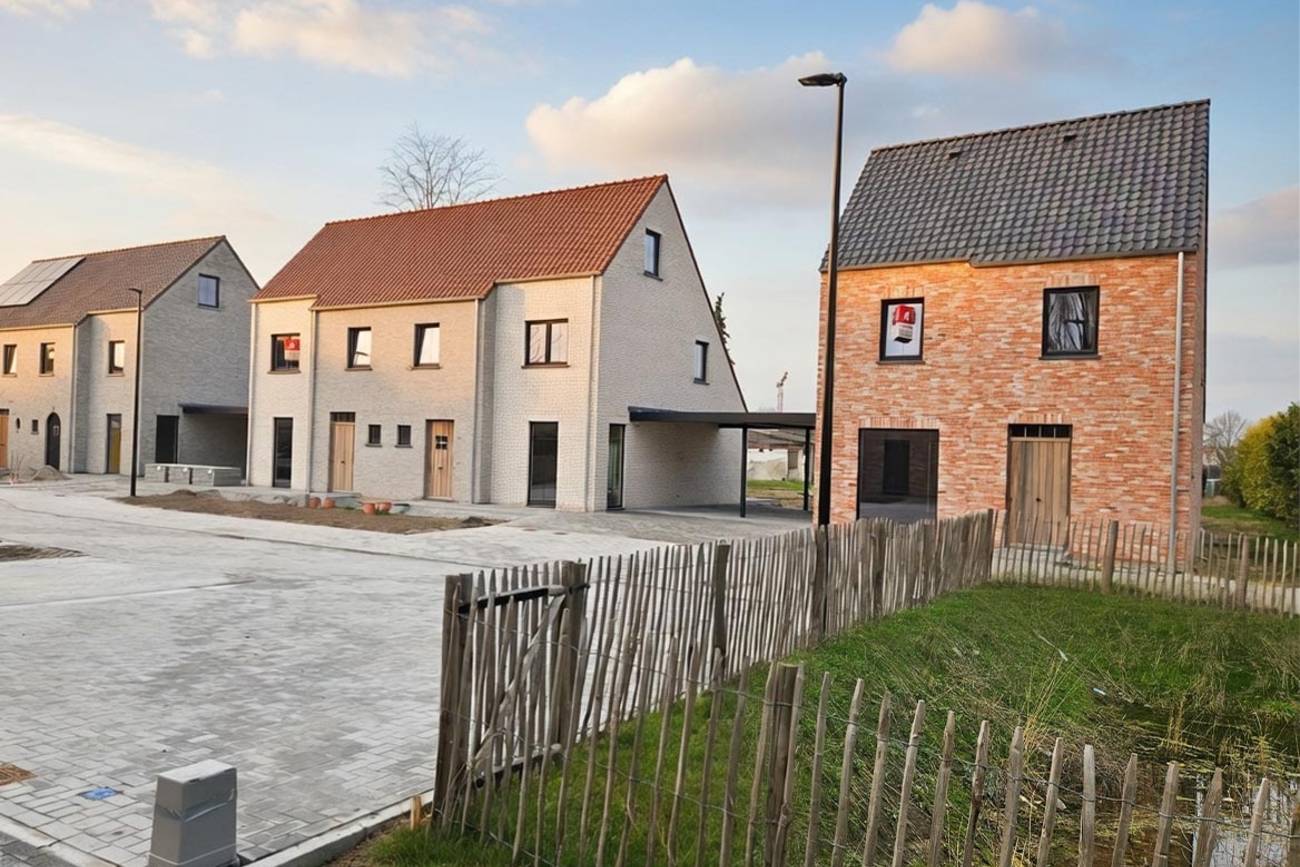 Nieuwbouw huis in Ruddervoorde