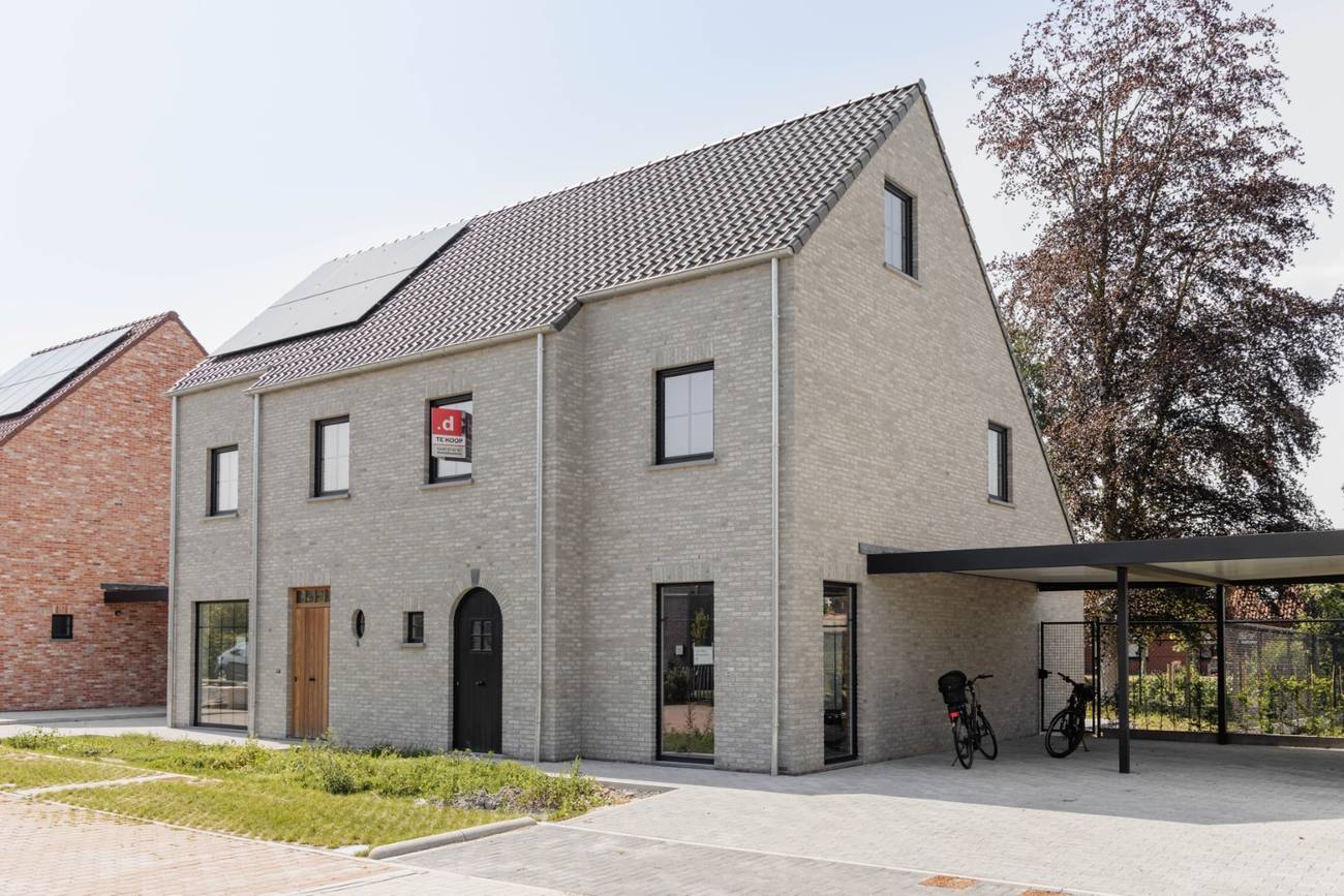 Nieuwbouw huis in Ruddervoorde
