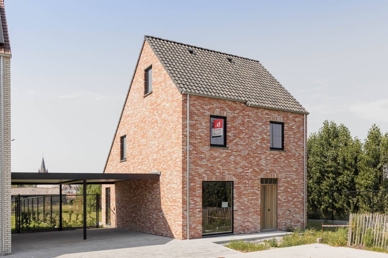 Nieuwbouw huis in Ruddervoorde