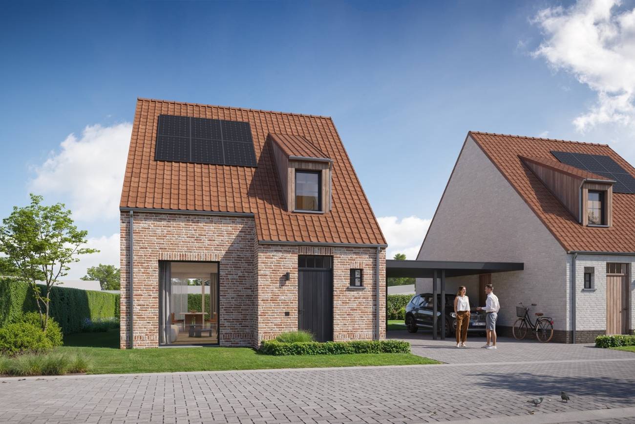 Nieuwbouw huis in Zwevegem