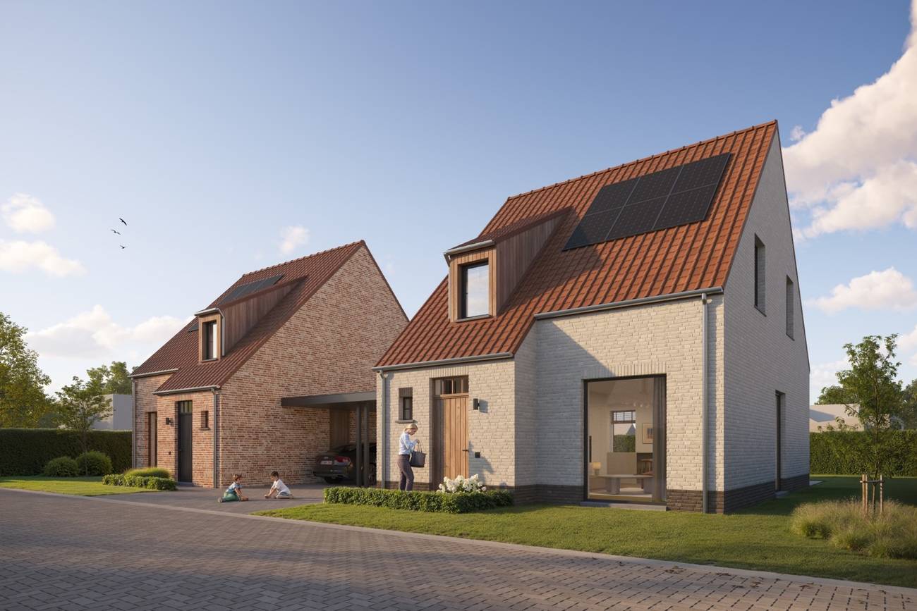 Nieuwbouw huis in Zwevegem