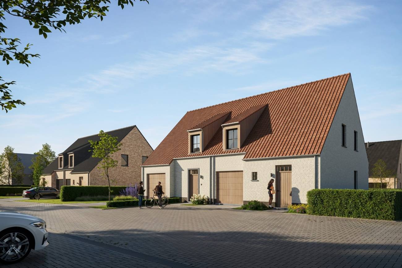 Nieuwbouw huis in Zwevegem