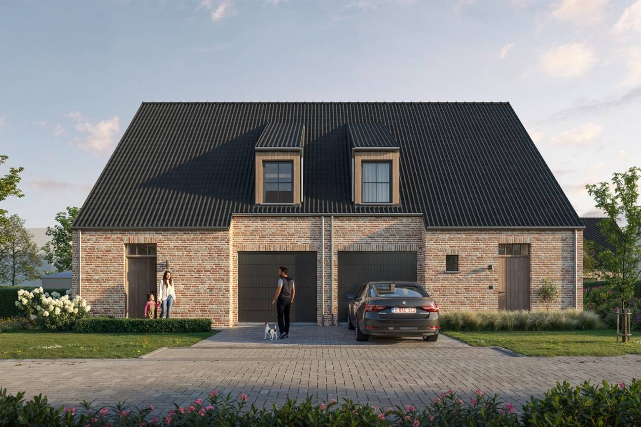 Nieuwbouw huis in Zwevegem