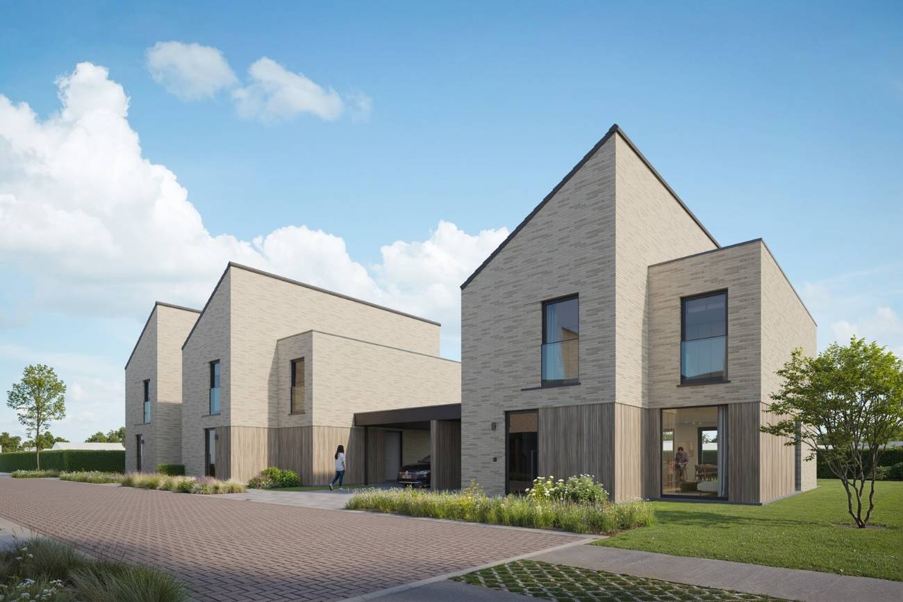 Nieuwbouw huis in Evergem