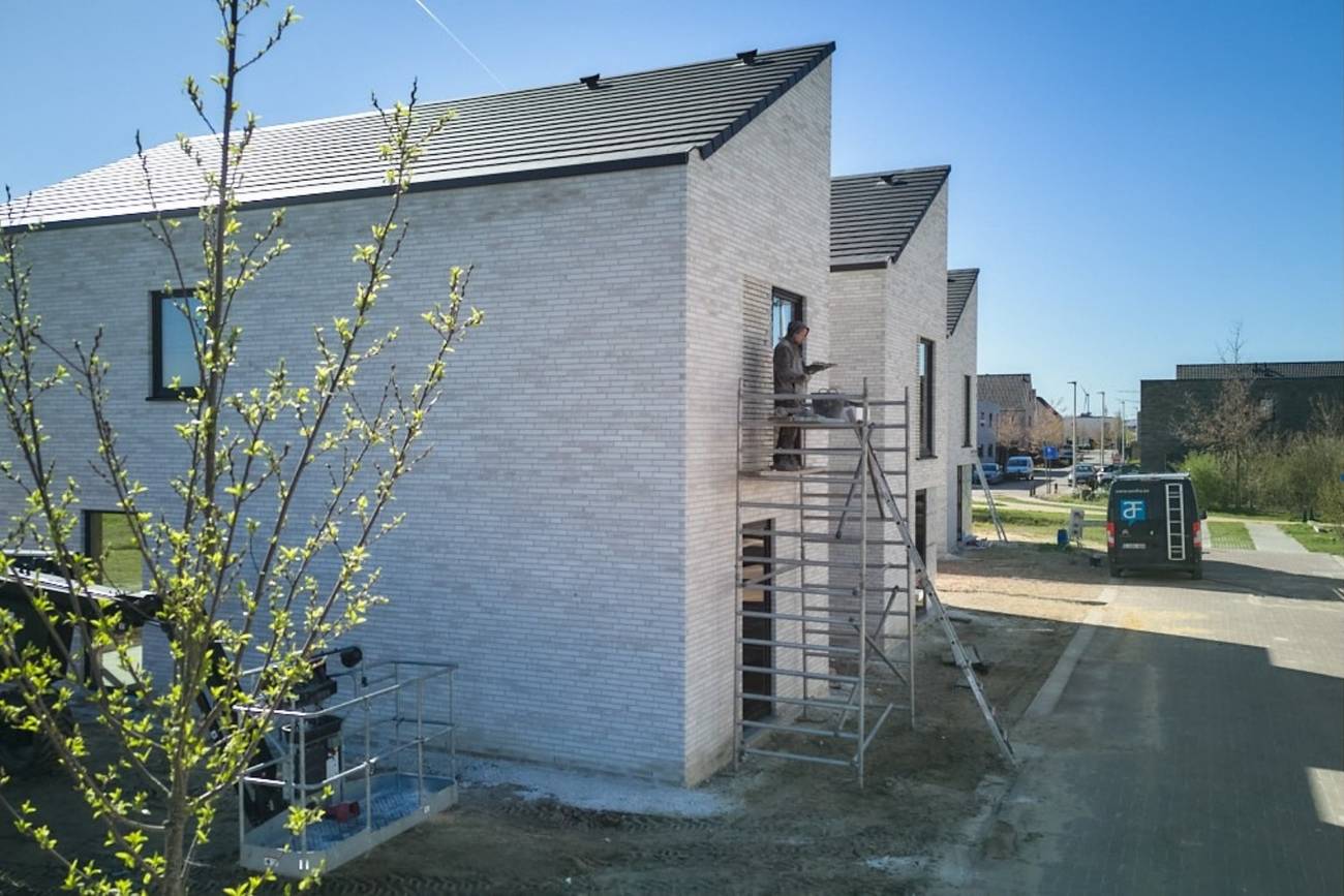 Nieuwbouw huis in Evergem