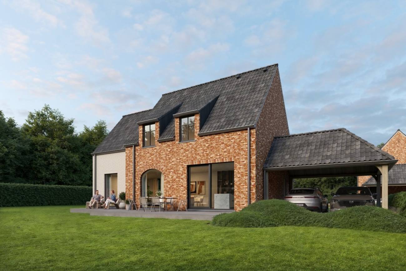 Nieuwbouw huis in De Pinte