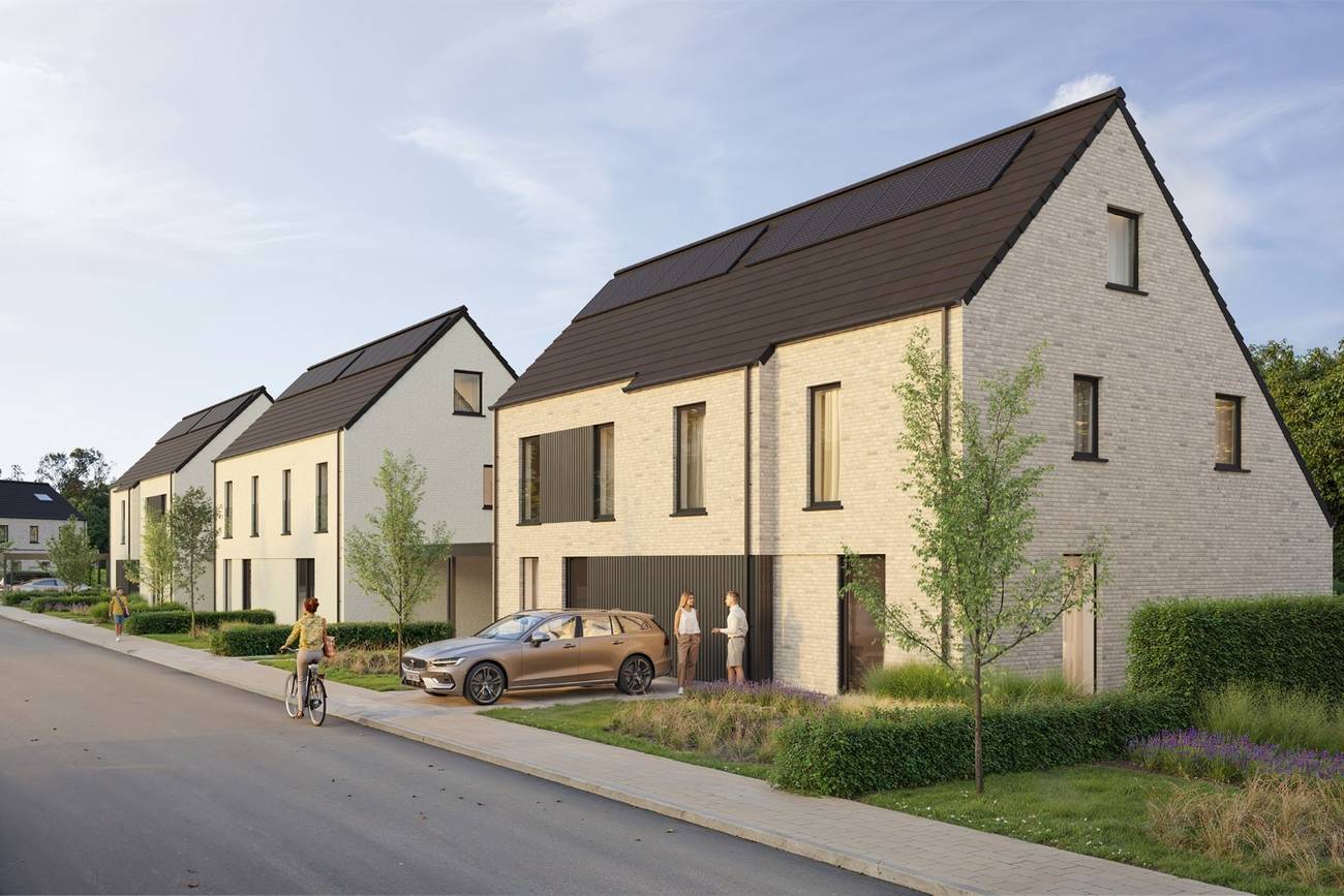 Nieuwbouw huis in Tielt