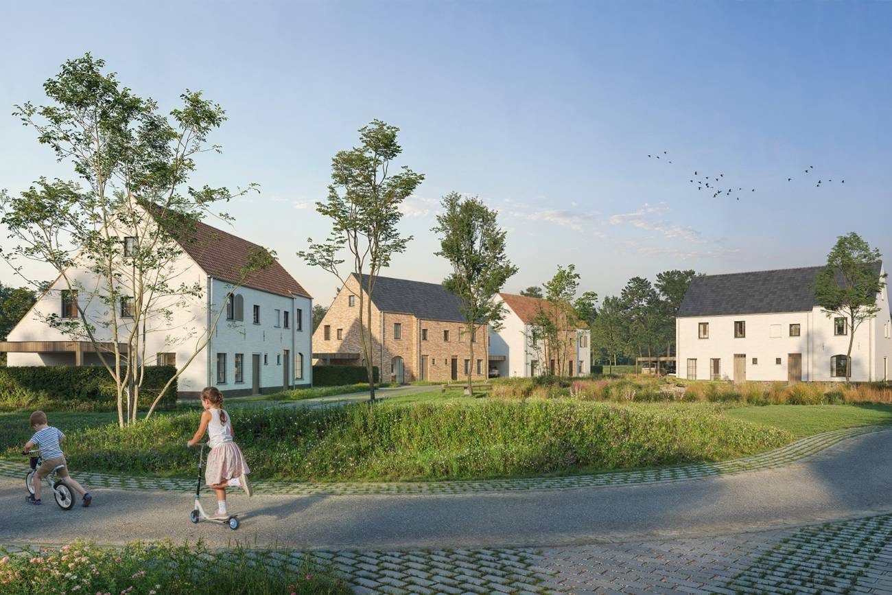 Nieuwbouw huis in Merelbeke