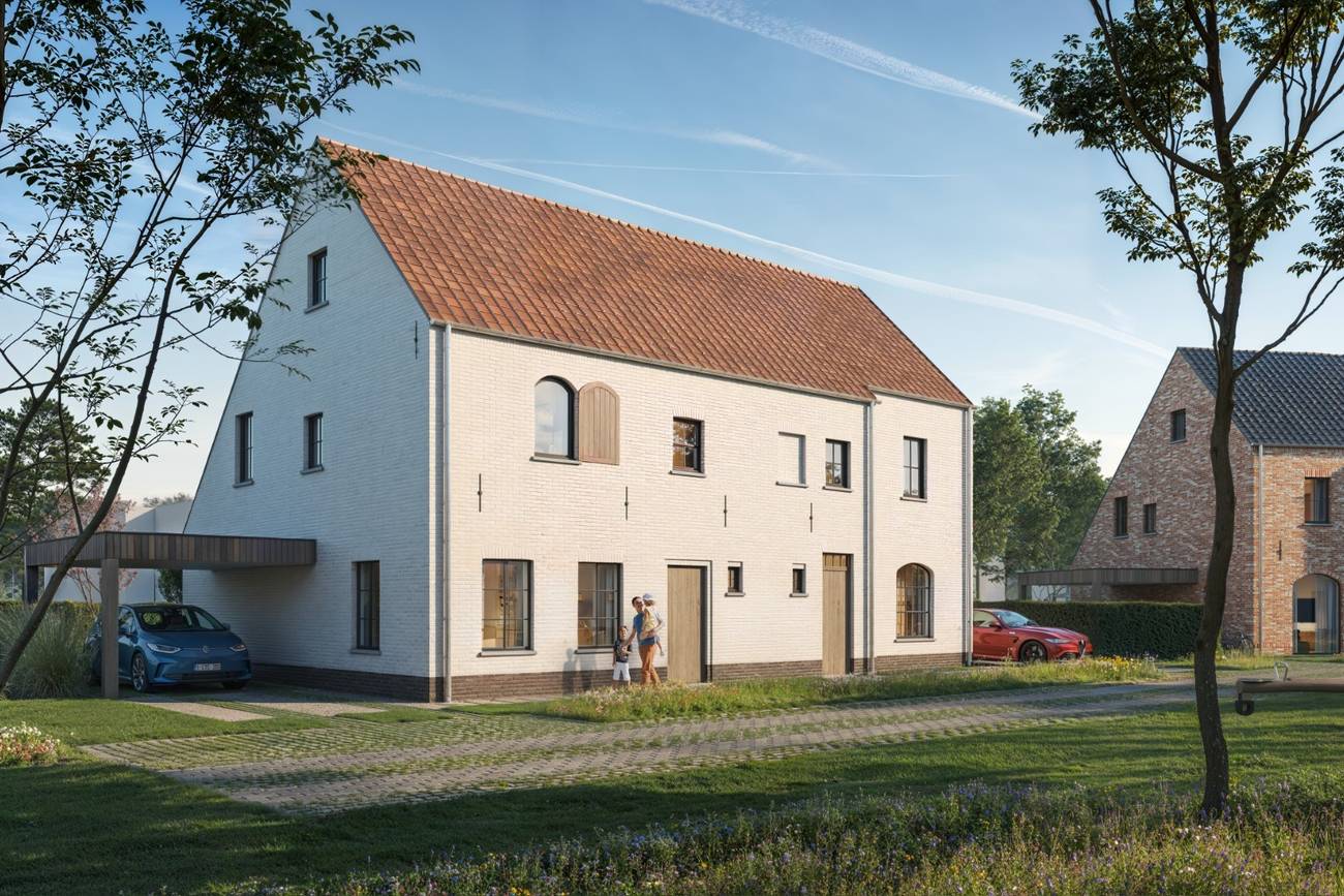 Nieuwbouw huis in Merelbeke