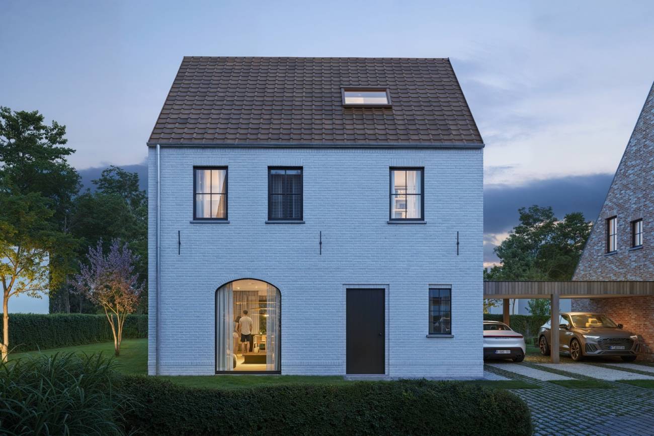 Nieuwbouw huis in Merelbeke