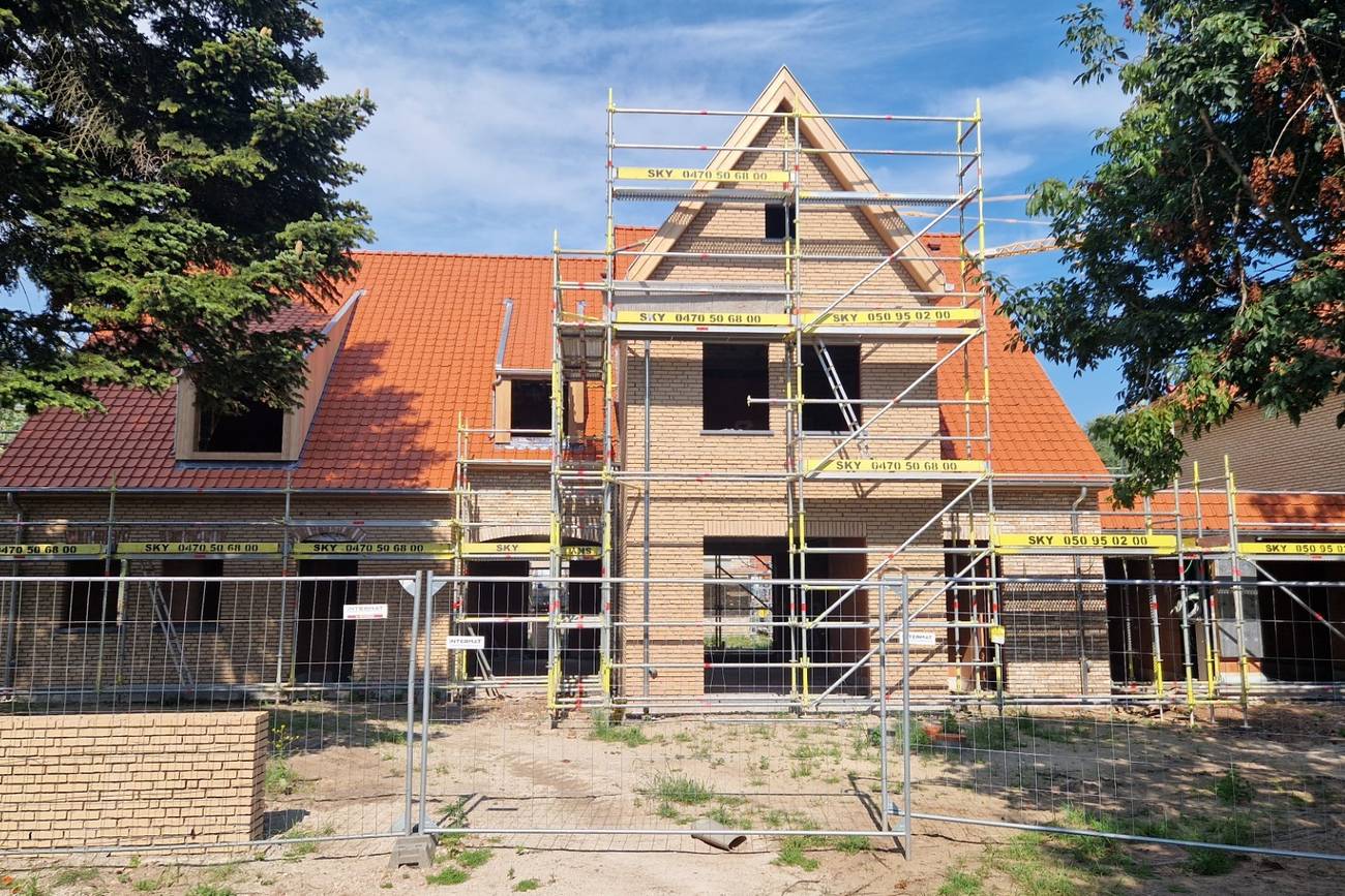 Nieuwbouw huis in Koksijde