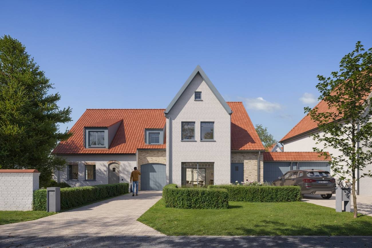 Nieuwbouw huis in Koksijde