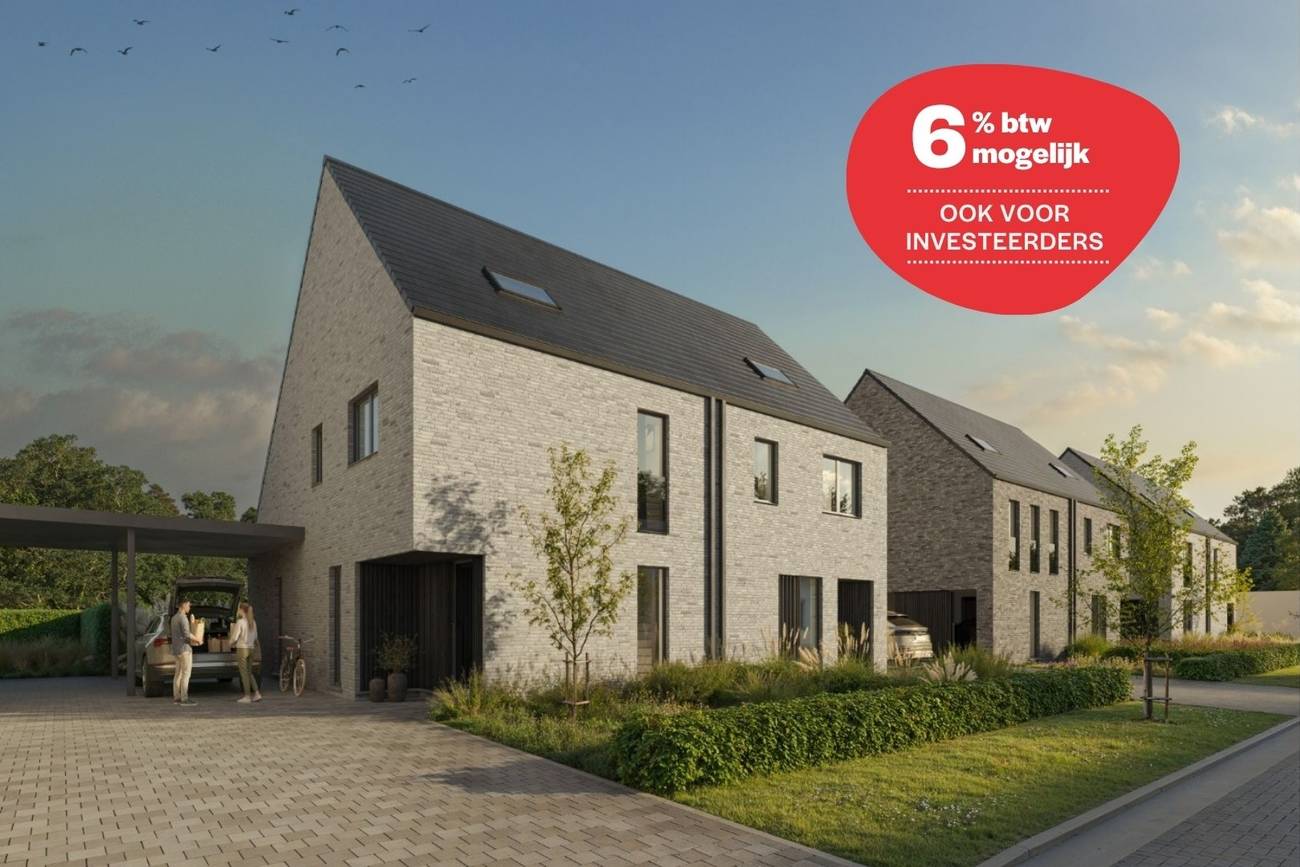 Nieuwbouw huis in Lint