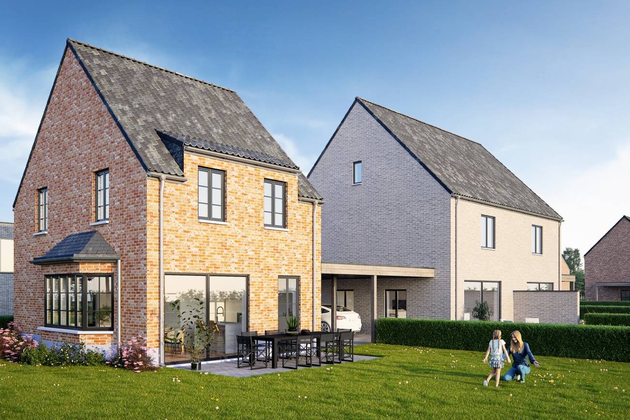 Nieuwbouw huis in Ravels