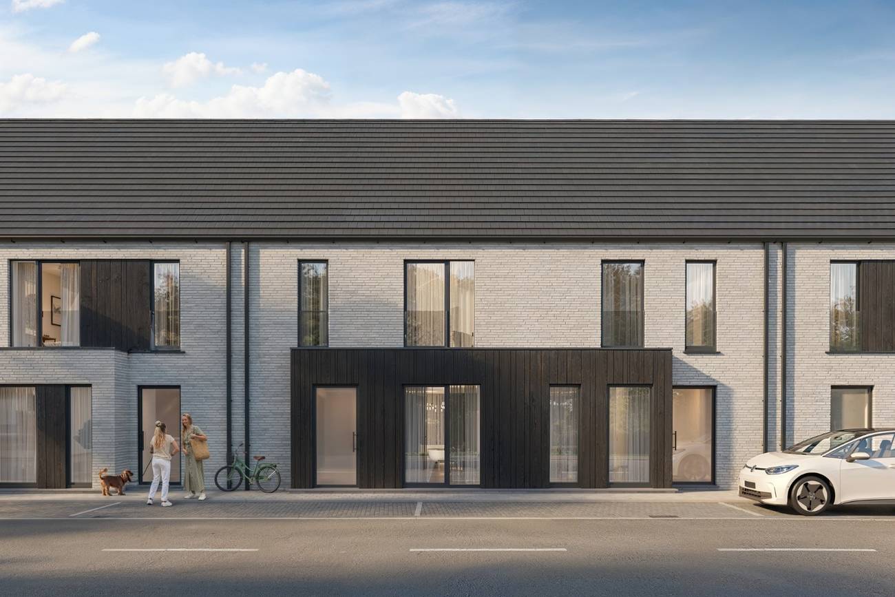 Nieuwbouw huis in Ruddervoorde
