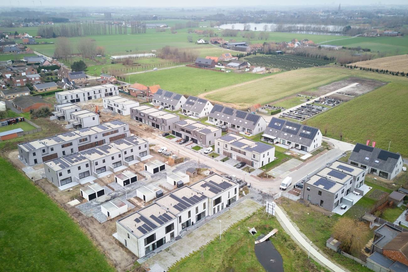 Nieuwbouw huis in Oudenburg