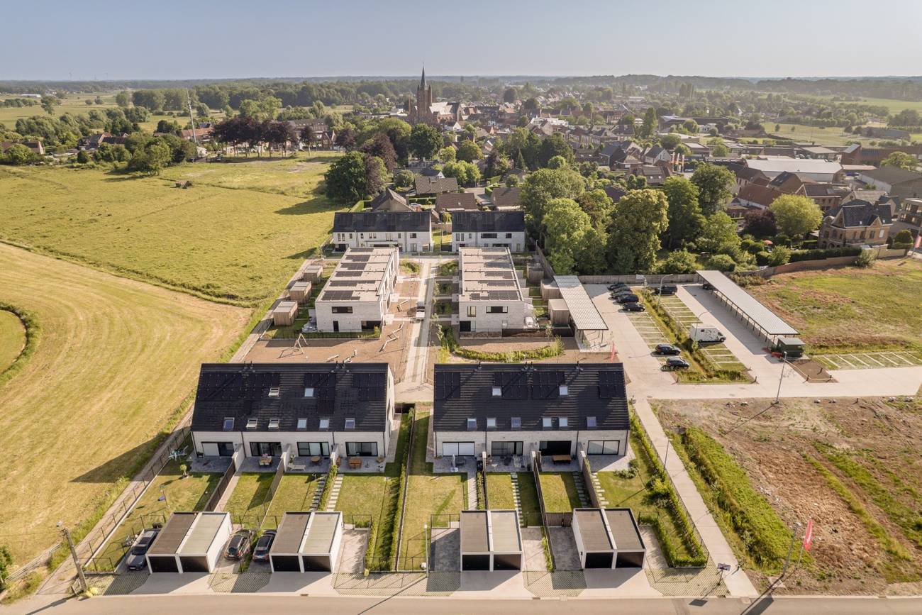 Nieuwbouw huis in Ruddervoorde