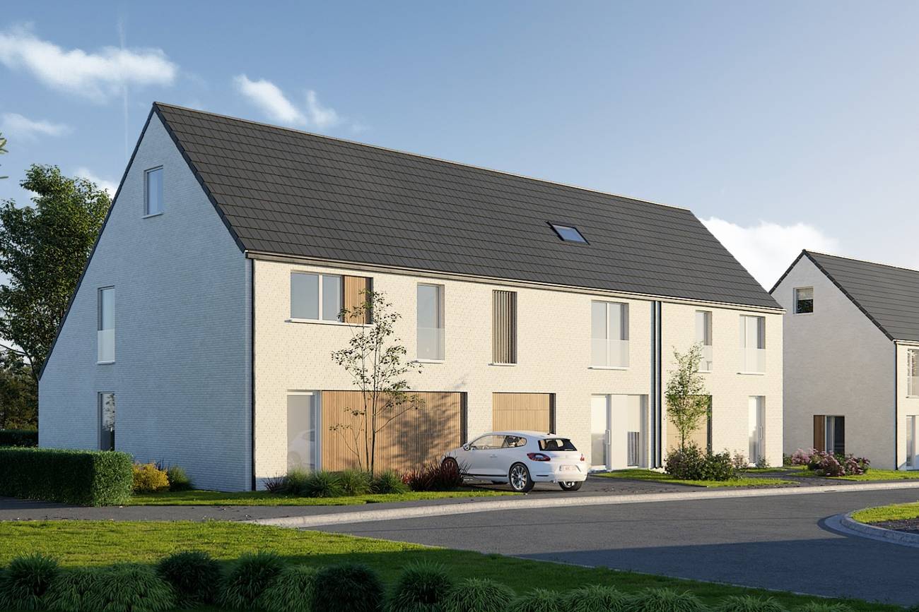 Nieuwbouw huis in Wevelgem