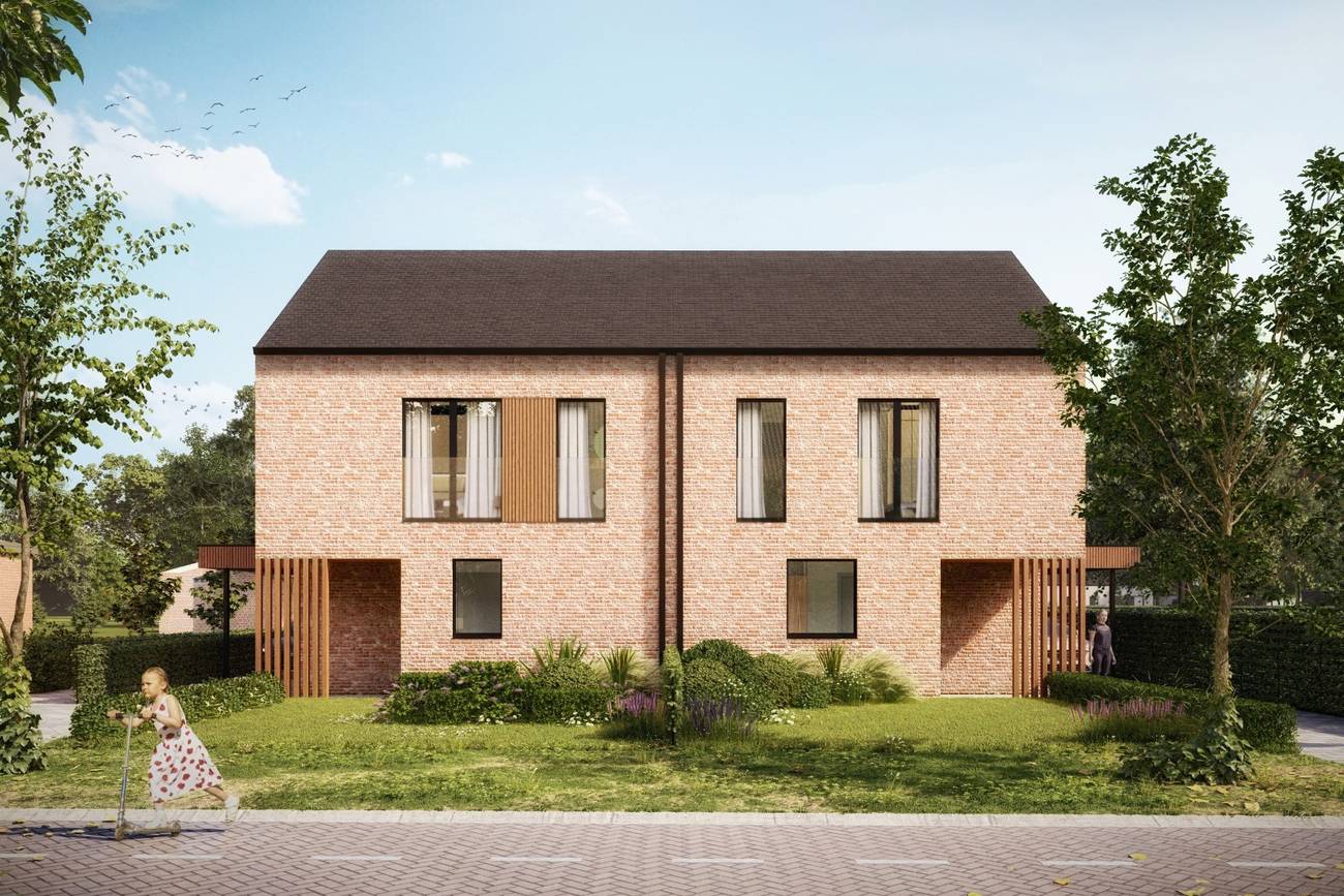 Nieuwbouw huis in Lille