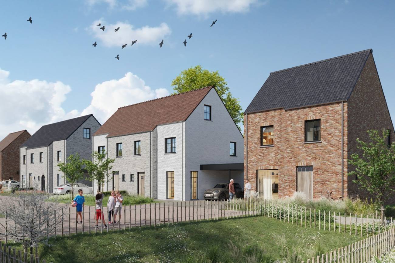 Nieuwbouw huis in Ruddervoorde