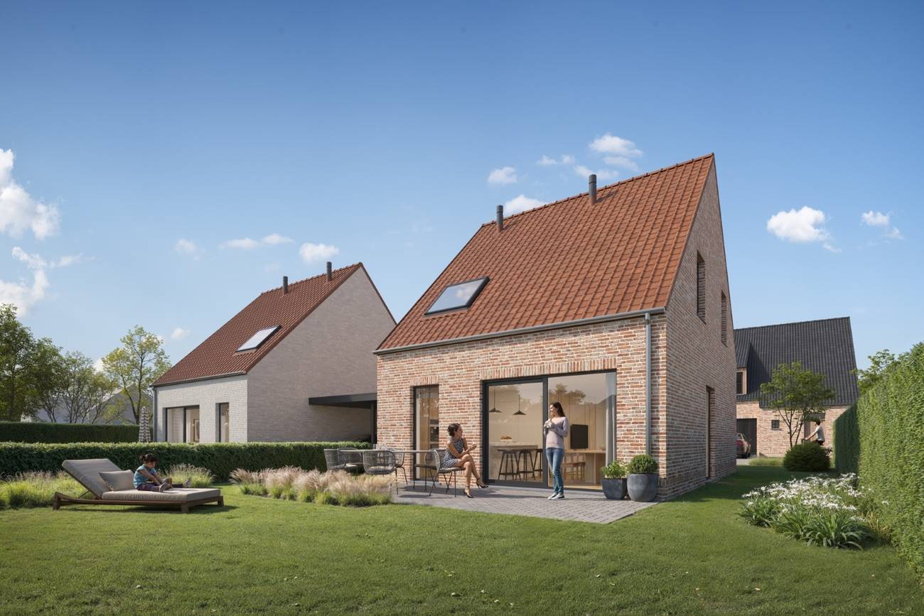 Nieuwbouw huis in Zwevegem