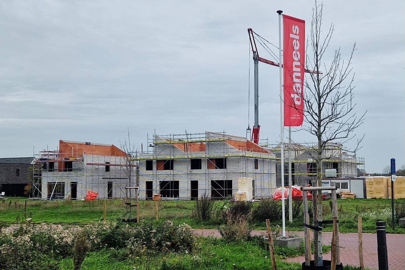 Nieuwbouw huis in Evergem