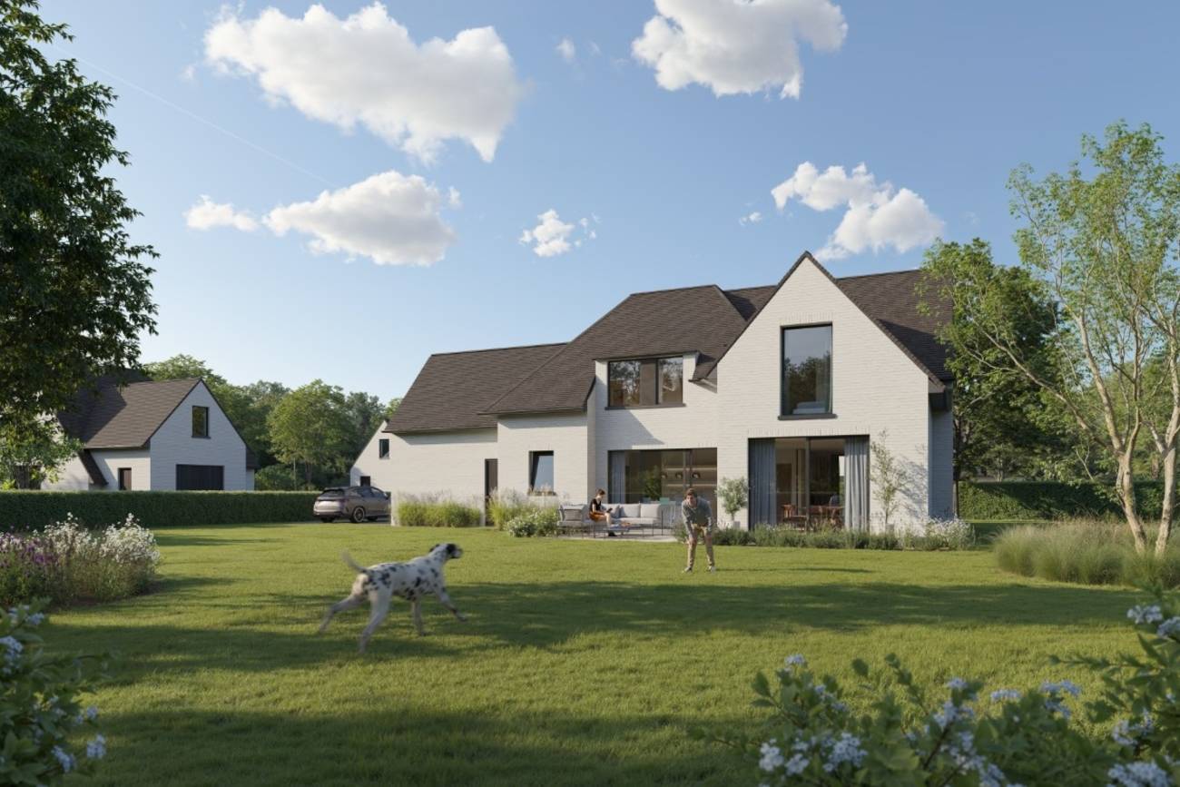 Nieuwbouw huis in Brugge
